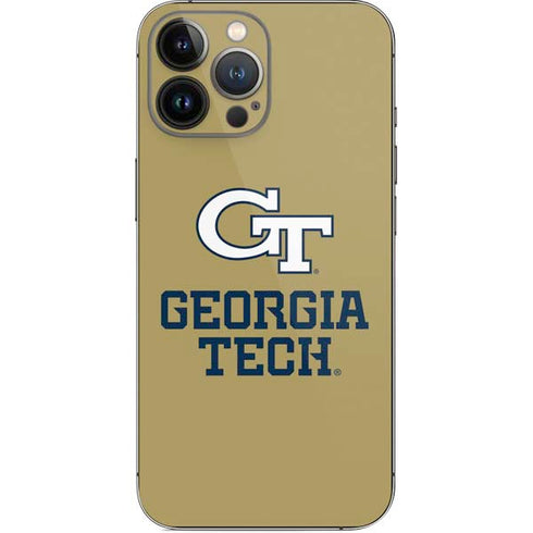 Georgia Institute of Technology Gold LogoType GT iPhone 13 Pro Max Skin