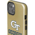 Georgia Institute of Technology Gold LogoType GT iPhone 15 Impact Case