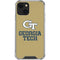 Georgia Institute of Technology Gold LogoType GT iPhone 14 Plus Clear Case