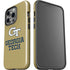 Georgia Institute of Technology Gold LogoType GT iPhone 14 Pro Impact Case