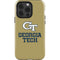 Georgia Institute of Technology Gold LogoType GT iPhone 14 Pro Impact Case