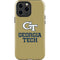 Georgia Institute of Technology Gold LogoType GT iPhone 15 Pro Max Impact Case