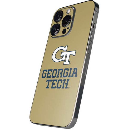 Georgia Institute of Technology Gold LogoType GT iPhone 14 Pro Max Skin