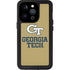 Georgia Institute of Technology Gold LogoType GT iPhone 14 Pro Waterproof Case