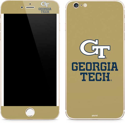 Georgia Institute of Technology Gold LogoType GT iPhone 6/6s Plus Skin