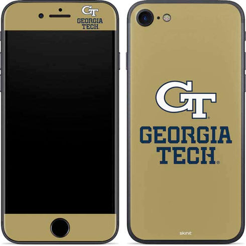 Georgia Institute of Technology Gold LogoType GT iPhone 7 Skin