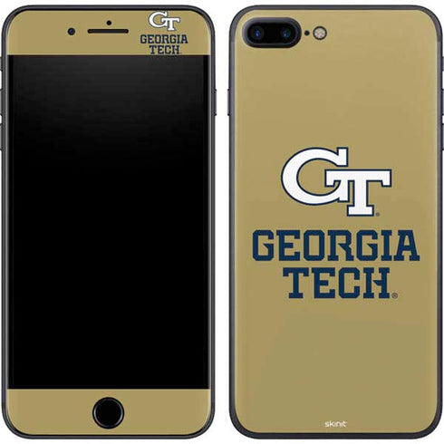 Georgia Institute of Technology Gold LogoType GT iPhone 8 Plus Skin