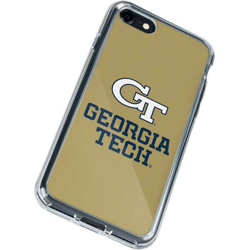 Georgia Institute of Technology Gold LogoType GT iPhone SE (2nd & 3rd Gen) Clear Case