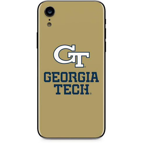 Georgia Institute of Technology Gold LogoType GT iPhone XR Skin
