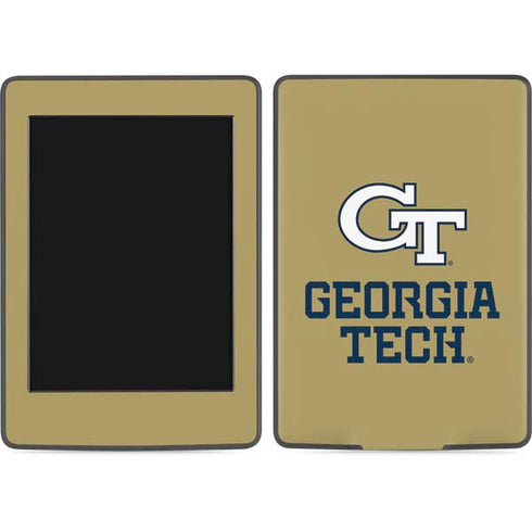 Georgia Institute of Technology Gold LogoType GT Amazon Kindle Skin