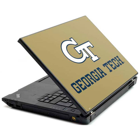 Georgia Institute of Technology Gold LogoType GT Lenovo T420 Skin
