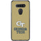 Georgia Institute of Technology Gold LogoType GT LG K51/Q51 Clear Case