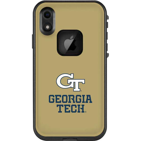 Georgia Institute of Technology Gold LogoType GT LifeProof Fre iPhone Skin