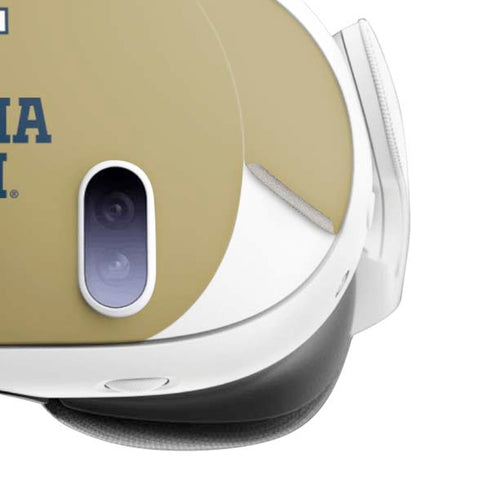 Georgia Institute of Technology Gold LogoType GT Meta Quest 3 Skin