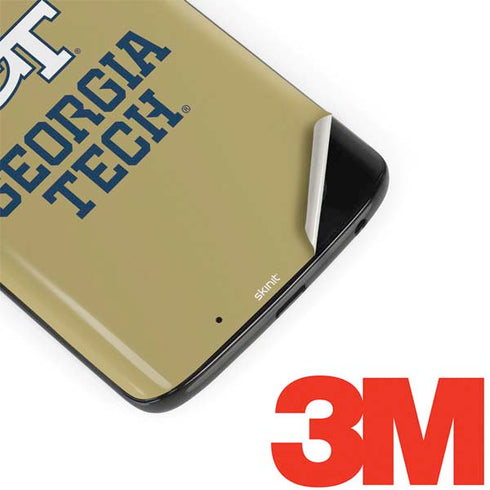 Georgia Institute of Technology Gold LogoType GT Moto G6 Skin