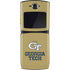 Georgia Institute of Technology Gold LogoType GT Motorola RAZR Skin