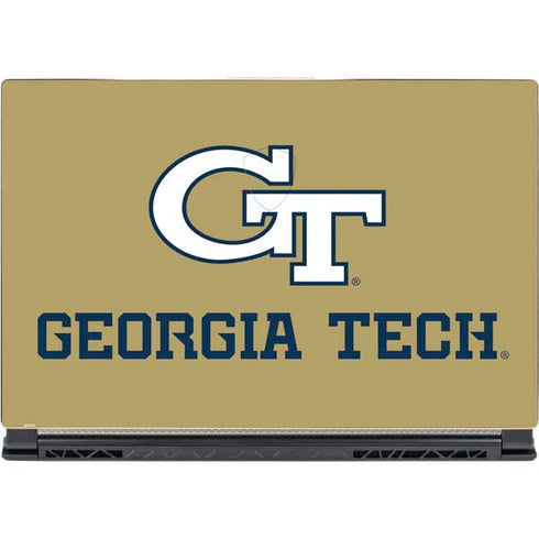 Georgia Institute of Technology Gold LogoType GT MSI GS65 Stealth Laptop Skin
