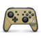 Georgia Institute of Technology Gold LogoType GT Nintendo Switch Pro Controller Skin