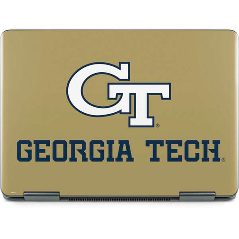 Georgia Institute of Technology Gold LogoType GT Notebook 9 Pro 13in (2017) Skin