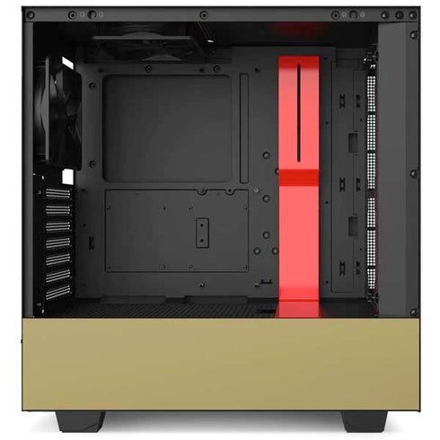 Georgia Institute of Technology Gold LogoType GT NZXT H510 Compact ATX Mid-Tower Case Skin