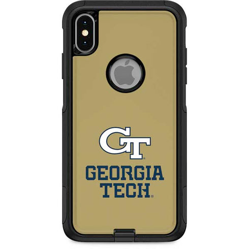 Georgia Institute of Technology Gold LogoType GT Otterbox Commuter iPhone Skin