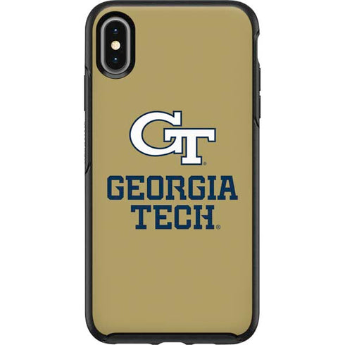 Georgia Institute of Technology Gold LogoType GT Otterbox Symmetry iPhone Skin