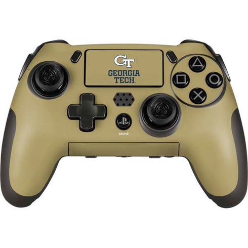 Georgia Institute of Technology Gold LogoType GT PlayStation Scuf Vantage 2 Controller Skin