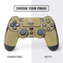 Georgia Institute of Technology Gold LogoType GT PS4 Pro/Slim Controller Skin