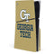 Georgia Institute of Technology Gold LogoType GT PS5 Slim Disk Console Skin