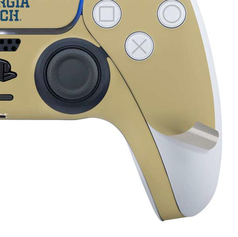 Georgia Institute of Technology Gold LogoType GT PS5 Slim Digital Edition Bundle Skin