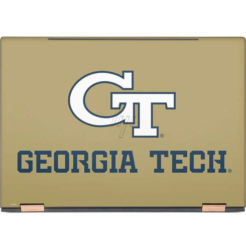 Georgia Institute of Technology Gold LogoType GT HP Spectre Skin