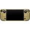 Georgia Institute of Technology Gold LogoType GT Steam Deck Handheld Gaming Computer Skin
