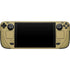 Georgia Institute of Technology Gold LogoType GT Steam Deck Handheld Gaming Computer Skin