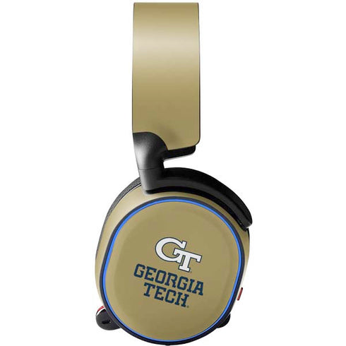 Georgia Institute of Technology Gold LogoType GT SteelSeries Arctis 3 Skin