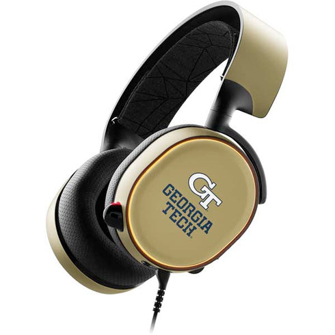 Georgia Institute of Technology Gold LogoType GT SteelSeries Arctis 5 Skin