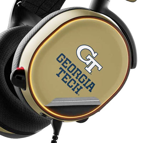 Georgia Institute of Technology Gold LogoType GT SteelSeries Arctis 5 Skin