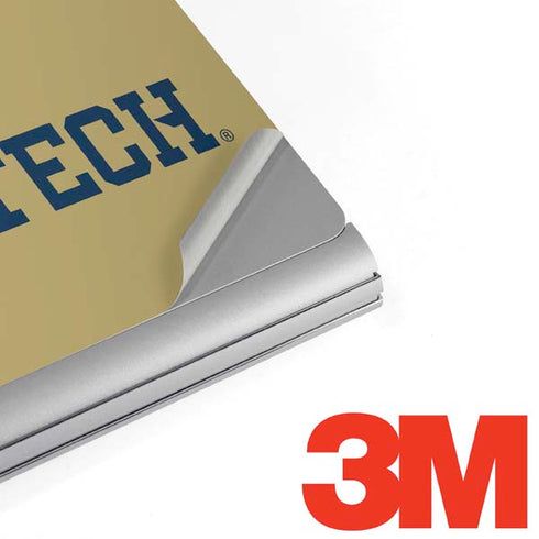 Georgia Institute of Technology Gold LogoType GT Surface Book 2 15in Skin