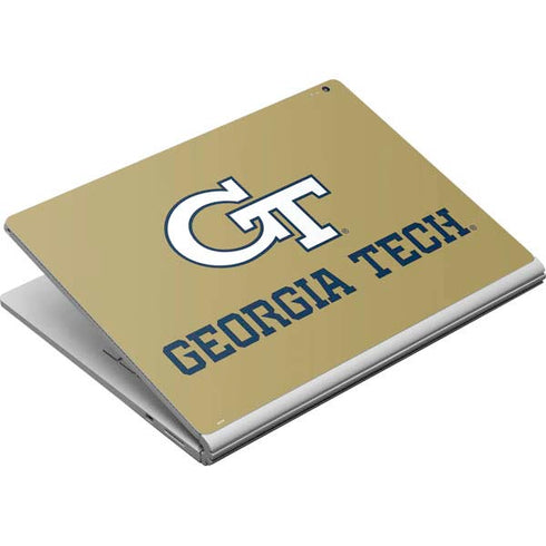 Georgia Institute of Technology Gold LogoType GT Surface Book Skin