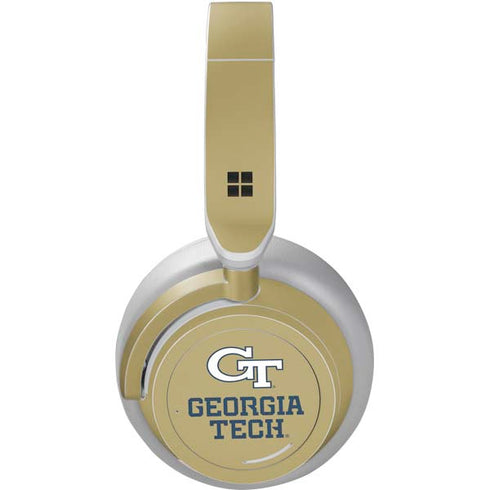 Georgia Institute of Technology Gold LogoType GT Surface Headphones Skin