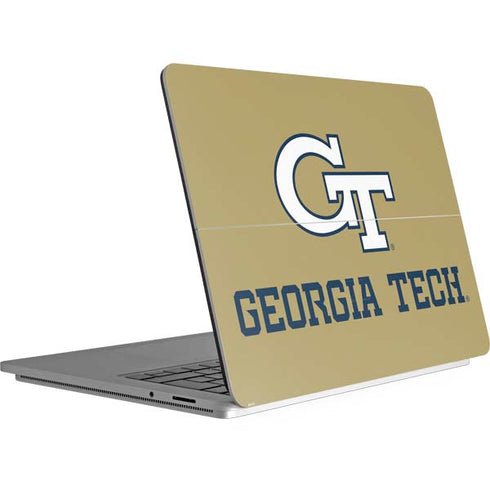 Georgia Institute of Technology Gold LogoType GT Surface Laptop Studio Skin