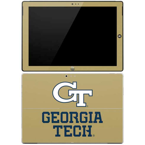 Georgia Institute of Technology Gold LogoType GT Surface Pro 3 Skin