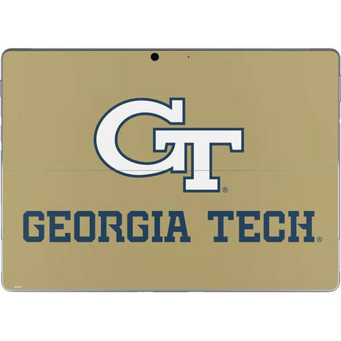 Georgia Institute of Technology Gold LogoType GT Surface Pro 8 Skin
