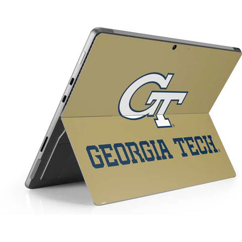 Georgia Institute of Technology Gold LogoType GT Surface Pro 8 Skin