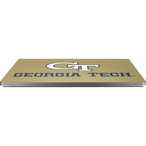 Georgia Institute of Technology Gold LogoType GT Universal Laptop 11in (8.8 x 6.2in) Skin
