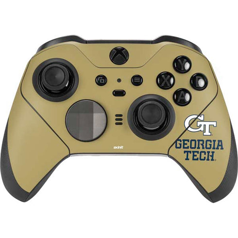 Georgia Institute of Technology Gold LogoType GT Xbox Elite Wireless Controller Series 2 Skin