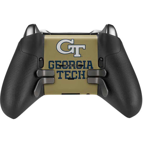 Georgia Institute of Technology Gold LogoType GT Xbox Elite Wireless Controller Series 2 Skin