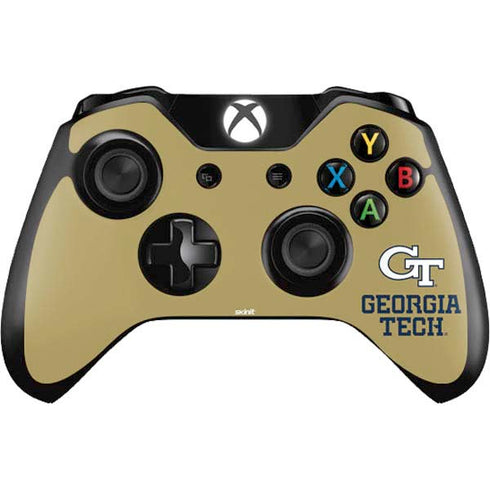 Georgia Institute of Technology Gold LogoType GT Xbox One Controller Skin