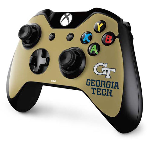 Georgia Institute of Technology Gold LogoType GT Xbox One Controller Skin