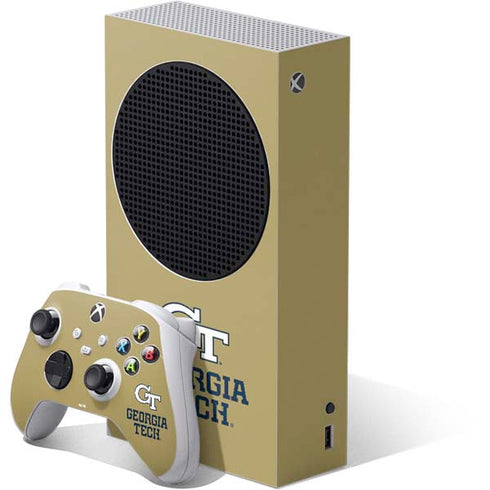 Georgia Institute of Technology Gold LogoType GT Xbox Series S Bundle Skin