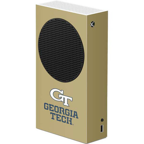 Georgia Institute of Technology Gold LogoType GT Xbox Series S Console Skin